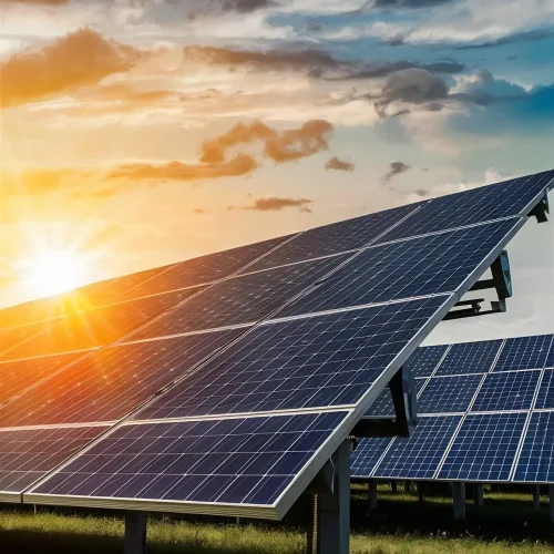 solar-panel-produces-green-environmentally-friendly-energy-from-sun 1